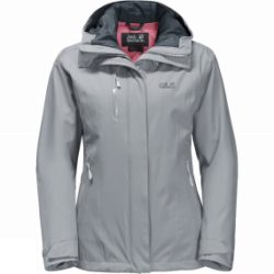 Jack Wolfskin Womens Troposphere Jacket Alloy/Iron Grey